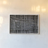 Textural IV by Nathan Larson. shown as a paper print in a white frame. Available as a archival giclee rolled canvas, fine art paper, or poster print. SKU 85844i.