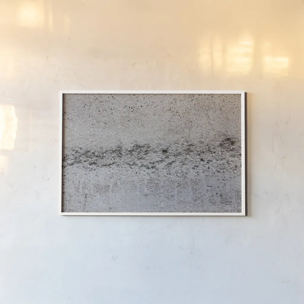 Textural IX by Nathan Larson. shown as a paper print in a white frame. Available as a archival giclee rolled canvas, fine art paper, or poster print. SKU 85849i.