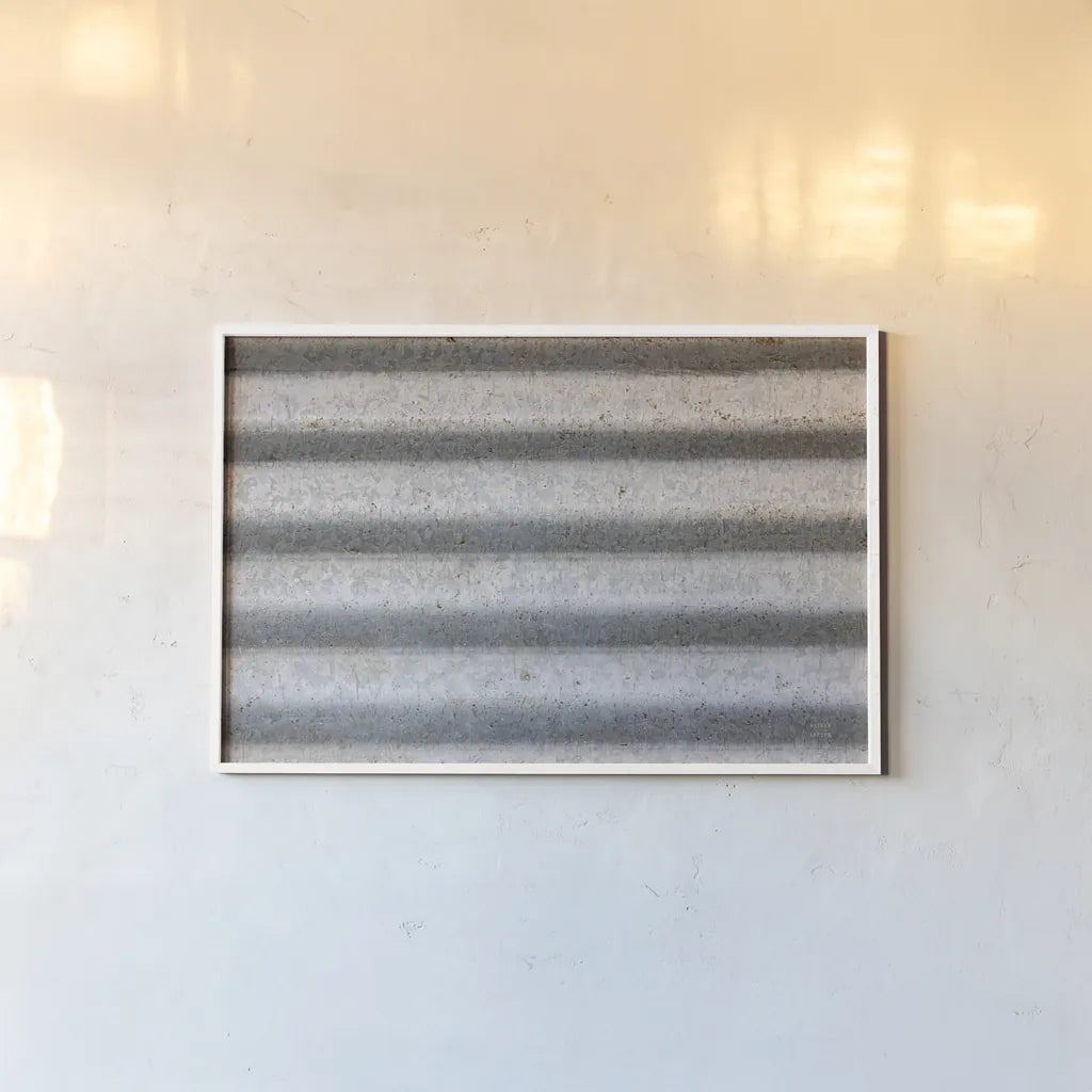 Textural V by Nathan Larson. shown as a paper print in a white frame. Available as a archival giclee rolled canvas, fine art paper, or poster print. SKU 85845i.