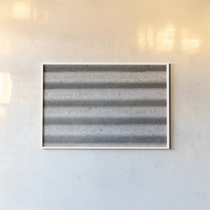 Textural V by Nathan Larson. shown as a paper print in a white frame. Available as a archival giclee rolled canvas, fine art paper, or poster print. SKU 85845i.