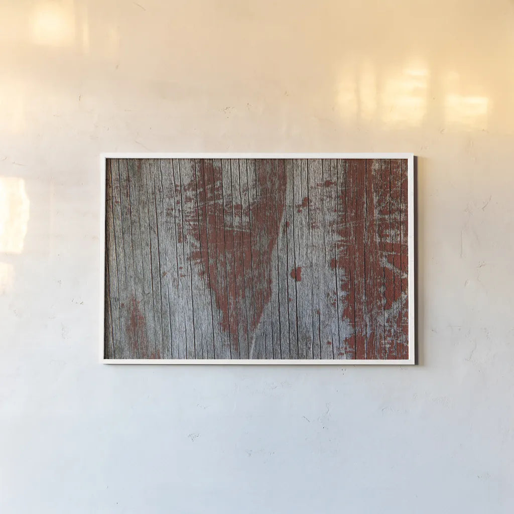 Textural VI by Nathan Larson. shown as a paper print in a white frame. Available as a archival giclee rolled canvas, fine art paper, or poster print. SKU 85846i.