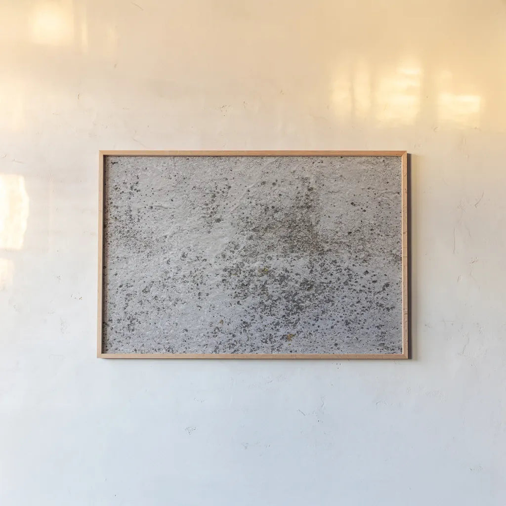Textural VIII by Nathan Larson. shown as a paper print in a natural frame. Available as a archival giclee rolled canvas, fine art paper, or poster print. SKU 85848i.