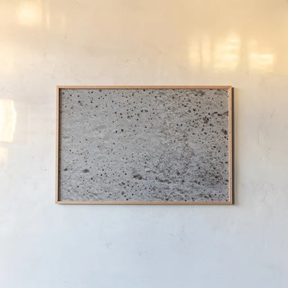 Textural X by Nathan Larson. shown as a paper print in a natural frame. Available as a archival giclee rolled canvas, fine art paper, or poster print. SKU 85850i.