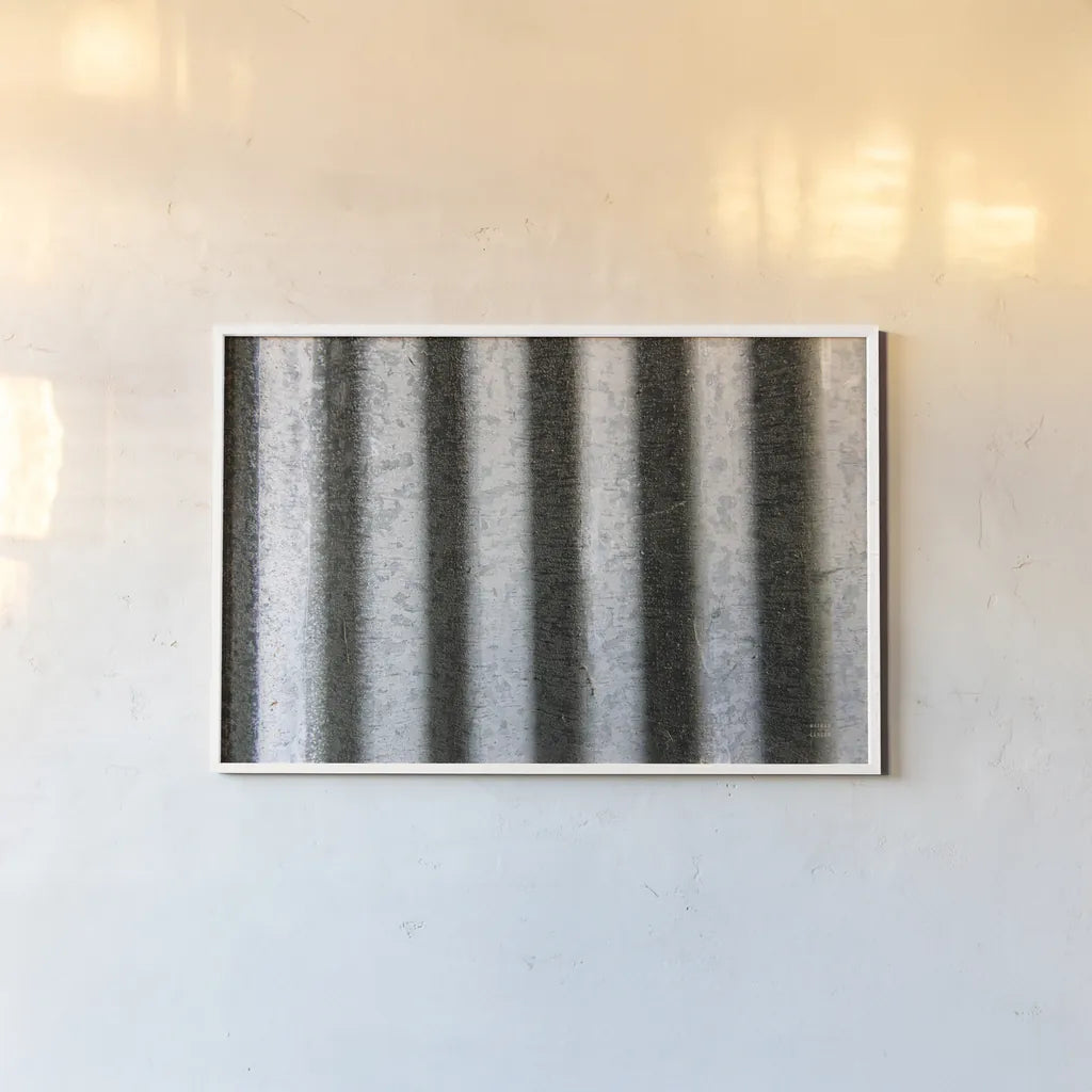 Textural XII by Nathan Larson. shown as a paper print in a white frame. Available as a archival giclee rolled canvas, fine art paper, or poster print. SKU 85852i.