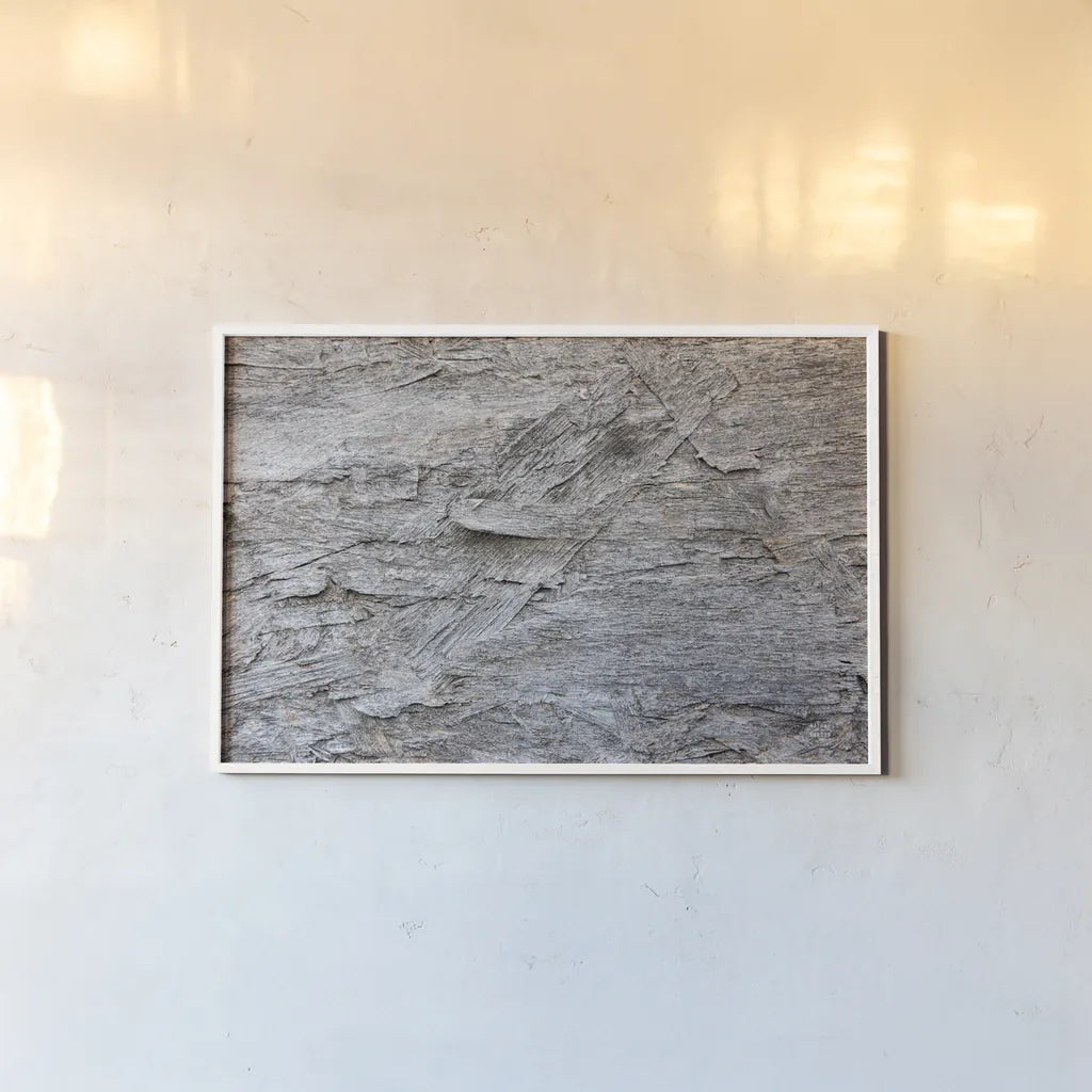 Textural XV by Nathan Larson. shown as a paper print in a white frame. Available as a archival giclee rolled canvas, fine art paper, or poster print. SKU 85855i.
