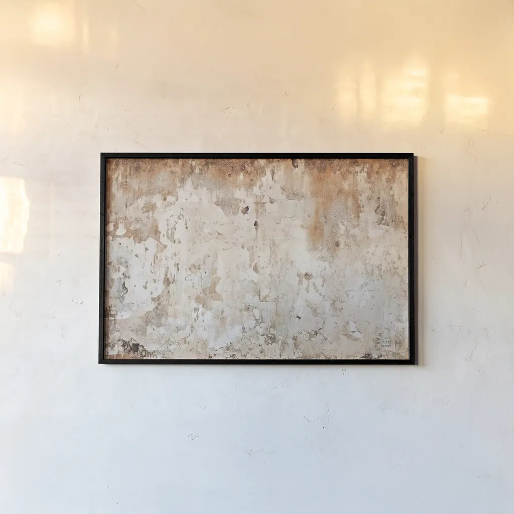 Textural XVII by Nathan Larson. shown as a paper print in a black flame. Available as a archival giclee rolled canvas, fine art paper, or poster print. SKU 85865i.