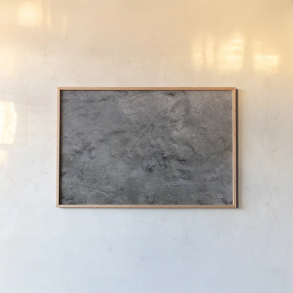 Textural XXI by Nathan Larson. shown as a paper print in a natural frame. Available as a archival giclee rolled canvas, fine art paper, or poster print. SKU 85869i.