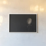 The Flower by Nathan Larson. shown as a paper print in a white frame. Available as a archival giclee rolled canvas, fine art paper, or poster print. SKU 82421i.