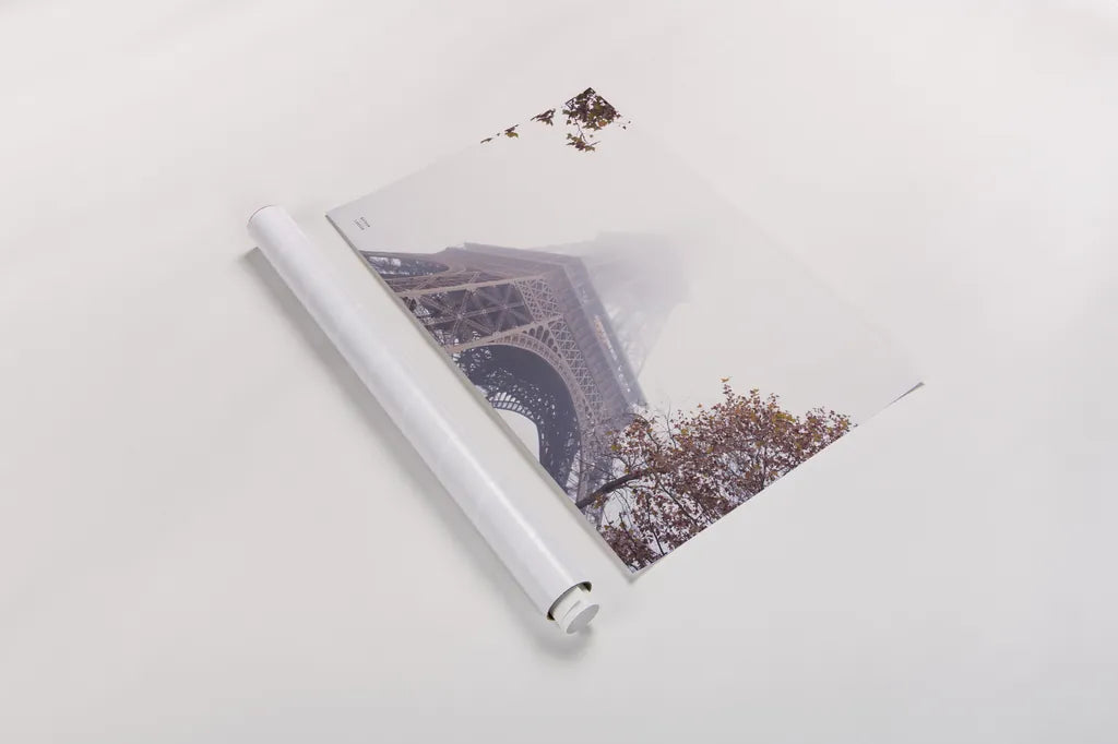The Last Time I Saw Paris by Nathan Larson. shown as a rolled paper print. Available as archival giclee rolled canvas, fine art paper, or poster print. SKU 82298i.