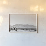 The Sun and All by Nathan Larson. shown as a paper print in a white frame. Available as a archival giclee rolled canvas, fine art paper, or poster print. SKU 82726i.