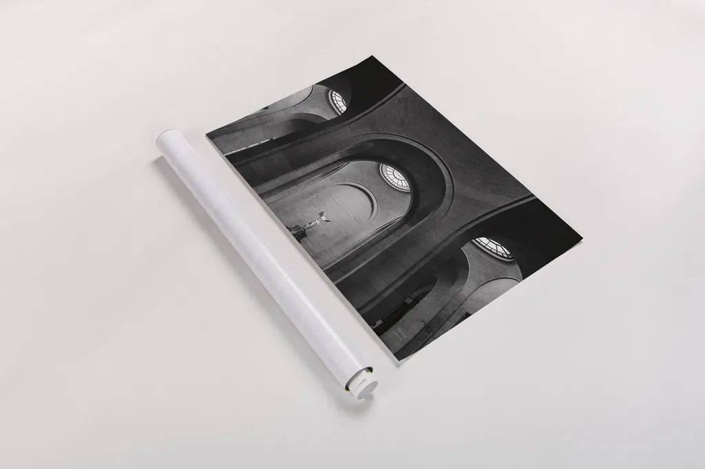 The Winged Victory of Samothrace by Nathan Larson. shown as a rolled paper print. Available as archival giclee rolled canvas, fine art paper, or poster print. SKU 81749i.