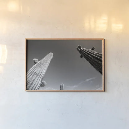 Three Kings by Nathan Larson. shown as a paper print in a natural frame. Available as a archival giclee rolled canvas, fine art paper, or poster print. SKU 73713i.