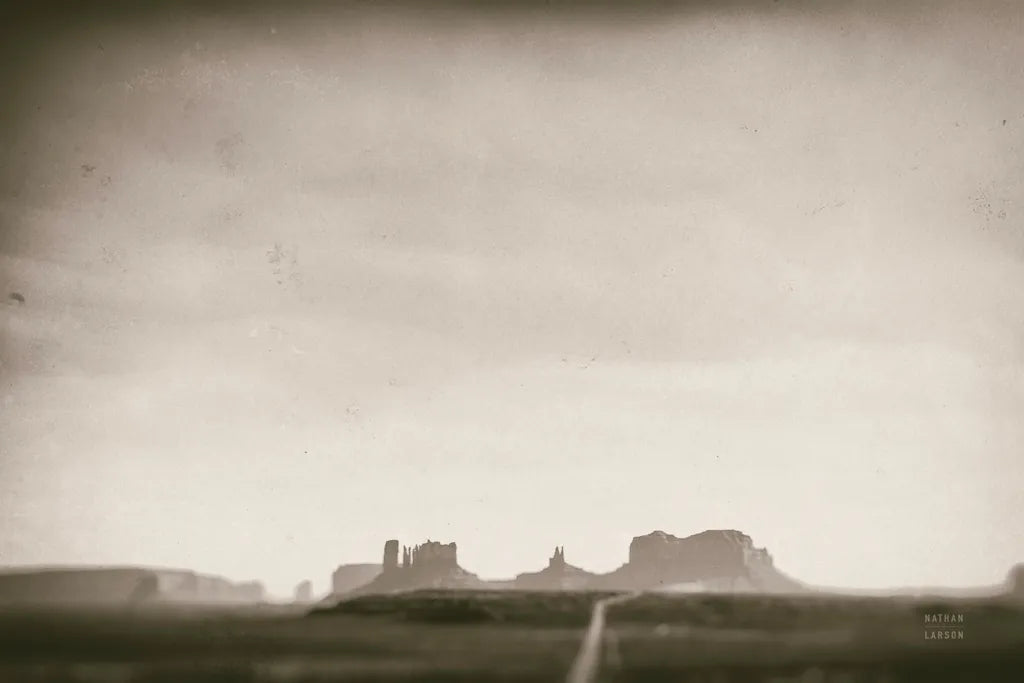 Timeless Monument Valley by Nathan Larson. SKU 87106i. Archival Giclee Fine art print for wall decor.