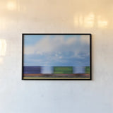 Train Dreams by Nathan Larson. shown as a paper print in a black flame. Available as a archival giclee rolled canvas, fine art paper, or poster print. SKU 103383i.