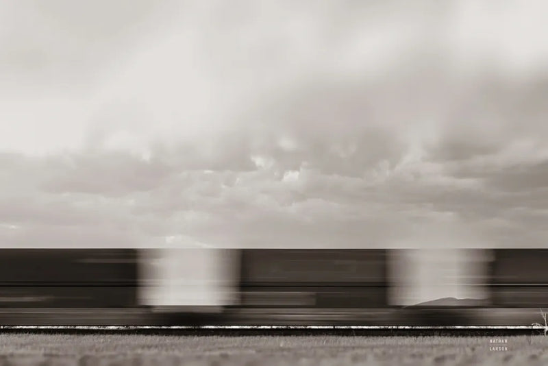 Train Dreams Sepia by Nathan Larson. SKU 103384i. Archival Giclee Fine art print for wall decor.
