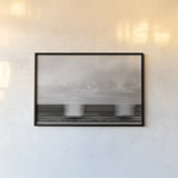 Train Dreams Sepia by Nathan Larson. shown as a paper print in a black flame. Available as a archival giclee rolled canvas, fine art paper, or poster print. SKU 103384i.