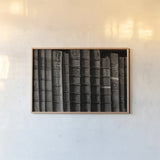 Trinity II BW by Nathan Larson. shown as a paper print in a natural frame. Available as a archival giclee rolled canvas, fine art paper, or poster print. SKU 101215i.