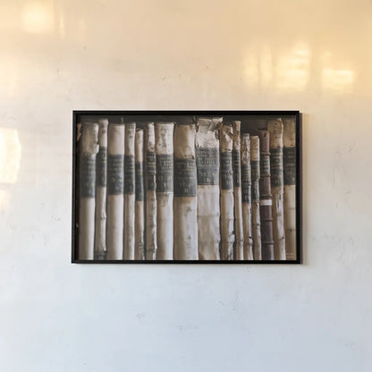 Trinity III by Nathan Larson. shown as a paper print in a black flame. Available as a archival giclee rolled canvas, fine art paper, or poster print. SKU 101216i.