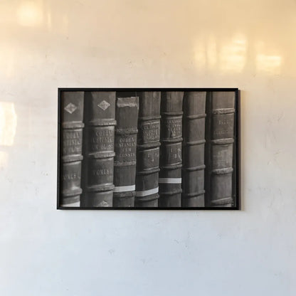 Trinity IV BW by Nathan Larson. shown as a paper print in a black flame. Available as a archival giclee rolled canvas, fine art paper, or poster print. SKU 101219i.