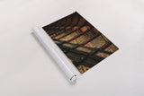 Trinity Library Design by Nathan Larson. shown as a rolled paper print. Available as archival giclee rolled canvas, fine art paper, or poster print. SKU 103687i.