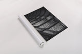 Trinity Library Design BW by Nathan Larson. shown as a rolled paper print. Available as archival giclee rolled canvas, fine art paper, or poster print. SKU 103688i.