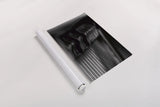 Under the Hood BW by Nathan Larson. shown as a rolled paper print. Available as archival giclee rolled canvas, fine art paper, or poster print. SKU 76317i.