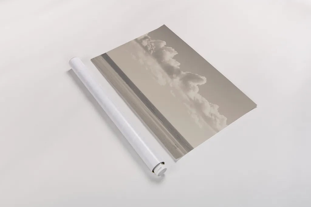 Venice Beach by Nathan Larson. shown as a rolled paper print. Available as archival giclee rolled canvas, fine art paper, or poster print. SKU 90443i.