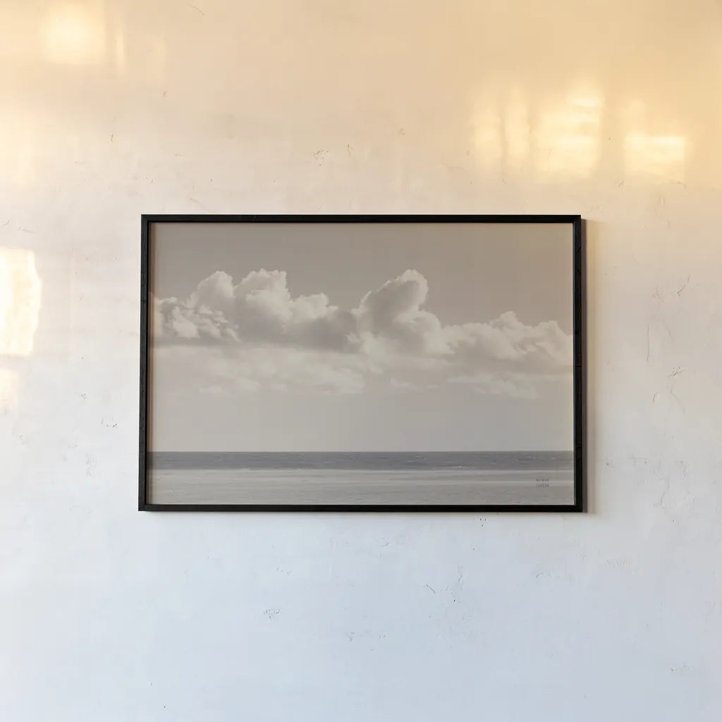 Venice Beach by Nathan Larson. shown as a paper print in a black flame. Available as a archival giclee rolled canvas, fine art paper, or poster print. SKU 90443i.