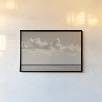 Venice Beach by Nathan Larson. shown as a paper print in a black flame. Available as a archival giclee rolled canvas, fine art paper, or poster print. SKU 90443i.