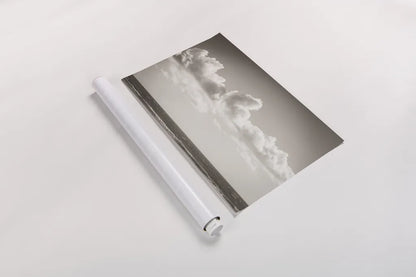 Venice Beach BW by Nathan Larson. shown as a rolled paper print. Available as archival giclee rolled canvas, fine art paper, or poster print. SKU 90444i.