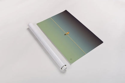 Waiting by Nathan Larson. shown as a rolled paper print. Available as archival giclee rolled canvas, fine art paper, or poster print. SKU 70274i.