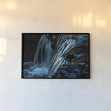 Water Light I by Nathan Larson. shown as a paper print in a black flame. Available as a archival giclee rolled canvas, fine art paper, or poster print. SKU 103792i.