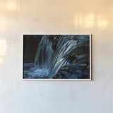 Water Light I by Nathan Larson. shown as a paper print in a white frame. Available as a archival giclee rolled canvas, fine art paper, or poster print. SKU 103792i.