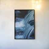 Water Light II by Nathan Larson. shown as a paper print in a black flame. Available as a archival giclee rolled canvas, fine art paper, or poster print. SKU 103794h.