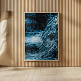 Water Light III by Nathan Larson. shown as over sized large wall art. Available as an archival giclee rolled canvas, fine art paper, or poster print. SKU 103796h.