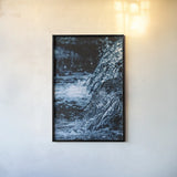 Water Light III by Nathan Larson. shown as a paper print in a black flame. Available as a archival giclee rolled canvas, fine art paper, or poster print. SKU 103796h.
