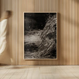 Water Light III Sepia by Nathan Larson. shown as over sized large wall art. Available as an archival giclee rolled canvas, fine art paper, or poster print. SKU 103797h.
