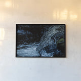 Water Light IV by Nathan Larson. shown as a paper print in a black flame. Available as a archival giclee rolled canvas, fine art paper, or poster print. SKU 103798i.