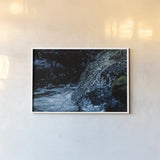 Water Light IV by Nathan Larson. shown as a paper print in a white frame. Available as a archival giclee rolled canvas, fine art paper, or poster print. SKU 103798i.