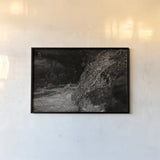 Water Light IV Sepia by Nathan Larson. shown as a paper print in a black flame. Available as a archival giclee rolled canvas, fine art paper, or poster print. SKU 103799i.