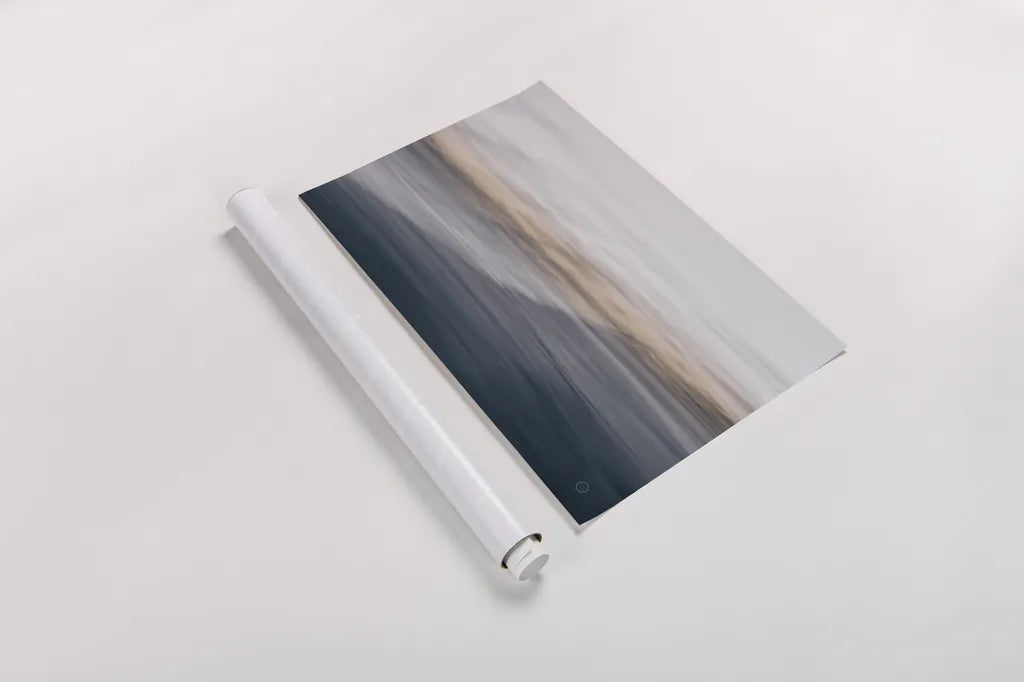 Waves Move Me III by Nathan Larson. shown as a rolled paper print. Available as archival giclee rolled canvas, fine art paper, or poster print. SKU 70534i.