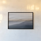 Waves Move Me III by Nathan Larson. shown as a paper print in a black flame. Available as a archival giclee rolled canvas, fine art paper, or poster print. SKU 70534i.