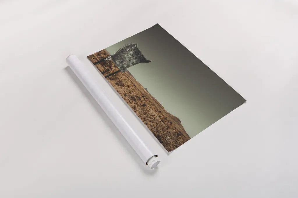 Welcome I by Nathan Larson. shown as a rolled paper print. Available as archival giclee rolled canvas, fine art paper, or poster print. SKU 82425i.