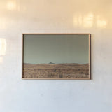 Welcome II by Nathan Larson. shown as a paper print in a natural frame. Available as a archival giclee rolled canvas, fine art paper, or poster print. SKU 82426i.