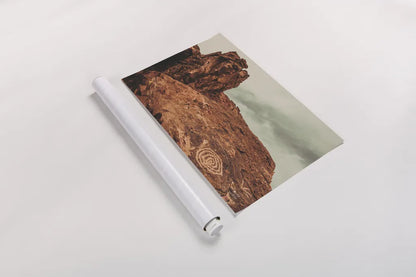 Welcome IV by Nathan Larson. shown as a rolled paper print. Available as archival giclee rolled canvas, fine art paper, or poster print. SKU 82428i.