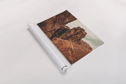 Welcome V by Nathan Larson. shown as a rolled paper print. Available as archival giclee rolled canvas, fine art paper, or poster print. SKU 82429i.