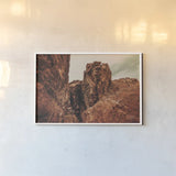 Welcome V by Nathan Larson. shown as a paper print in a white frame. Available as a archival giclee rolled canvas, fine art paper, or poster print. SKU 82429i.
