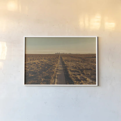 Welcome VI by Nathan Larson. shown as a paper print in a white frame. Available as a archival giclee rolled canvas, fine art paper, or poster print. SKU 82430i.