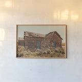 Welcome VII by Nathan Larson. shown as a paper print in a natural frame. Available as a archival giclee rolled canvas, fine art paper, or poster print. SKU 82431i.