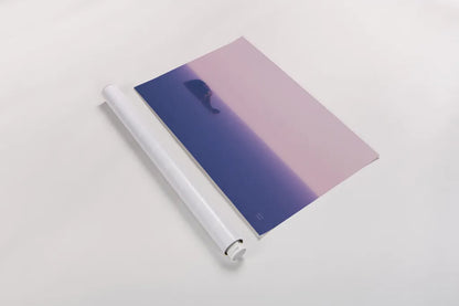 Whale Rock by Nathan Larson. shown as a rolled paper print. Available as archival giclee rolled canvas, fine art paper, or poster print. SKU 90181i.